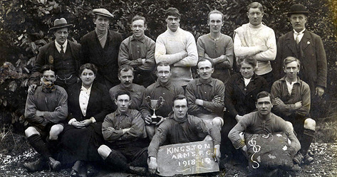 Kingston Arms Football Team 1918-1919