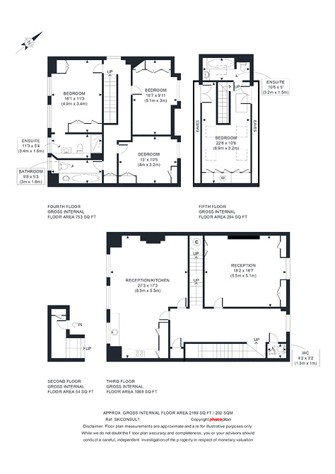 Flat D 18 Cottesmore Gardens (3).jpg floor plan image 0